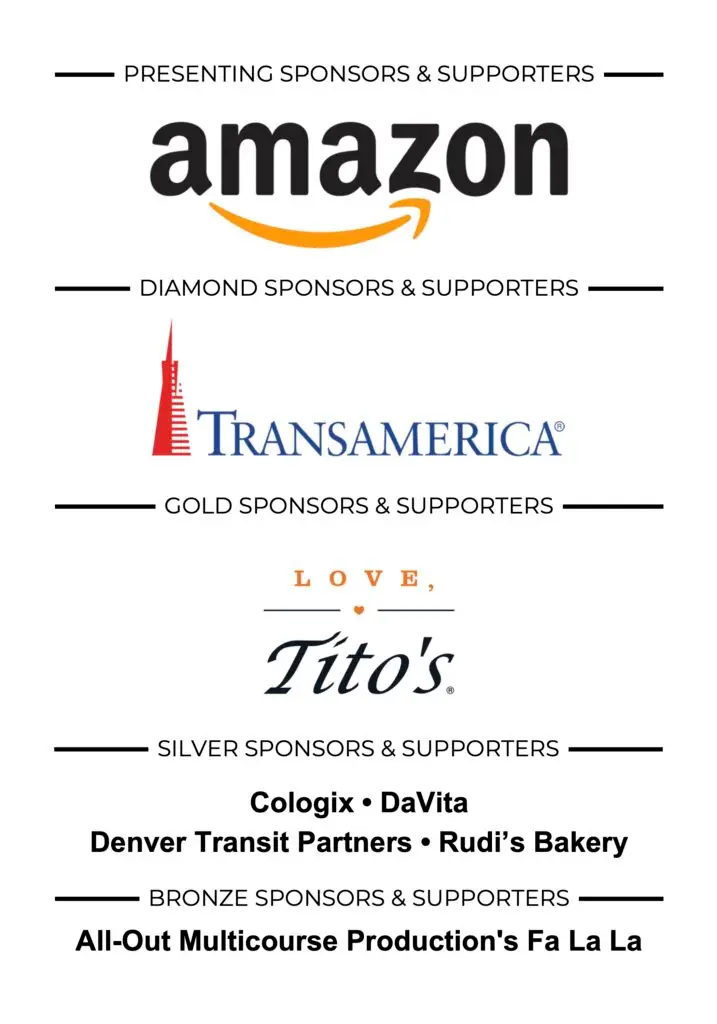 Precious Gift 2024 sponsors.